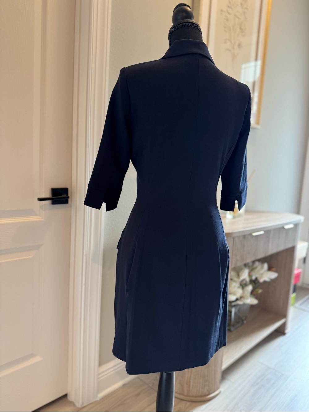 VENUS Navy Blue Mini Business Jacket Dress - Picture 5 of 13